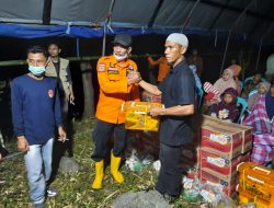 BPBD Bone Salurkan Bantuan Korban Bencana di Desa Pattuku