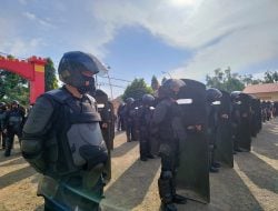 Antisipasi Aksi Unras 11 April, Brimob Bone Bantu Pengamanan di Makassar