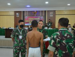 189 Cata PK TNI Angkatan Darat Jalani Sidang Parade di Korem 141/Tp