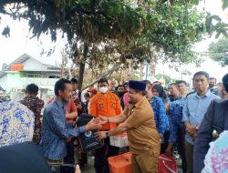 Dua Rumah Panggung Terbakar di Enrekang, BPBD Sulsel Tanggap Cepat Salurkan Buffer Stock