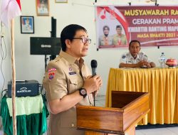 Hadiri Musyawarah Ranting Kwartir Pramuka Mappadeceng, Berikut Pesan Wabup Lutra