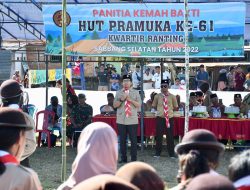 Tarian Tulolonna Tandai Penutupan Jambore Pramuka Ranting Sabbang