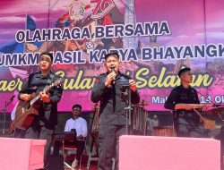 Tenribetta Perkusi Tampil Memukau di Bazar UMKM Hasil Karya Bhayangkari Polda Sulsel
