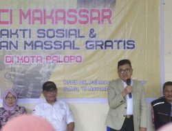 Cerita Lucu dari Judas Amir Soal Baliho ‘Gubernurku’ Milik IAS di Baksos HDCI Makassar