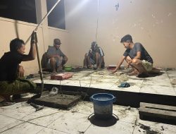 Kades Tutel Pantau Langsung Pembangunan Desa