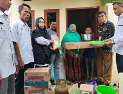Ringankan Beban Korban Kebakaran di Watangpalakka, Baznas Bone Salurkan Bantuan Sembako