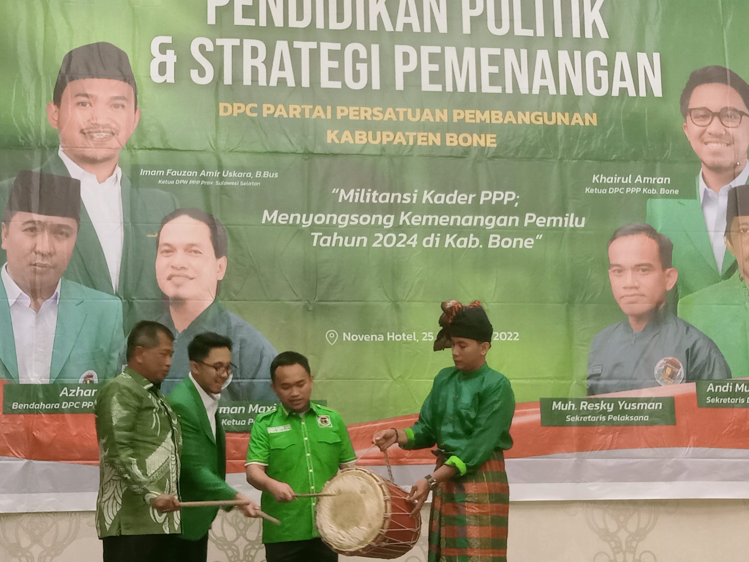 PPP Bone Gerakkan Kader Militan Capai Target Pemilu 2024 Radar Bone