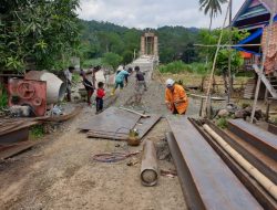 Jembatan Gantung Pituriase Progres 75 Persen, Komitmen Gubernur Hadirkan Infrastruktur Daerah Terisolir