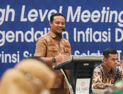 Pimpin Rapat Pengendalian Inflasi, Andi Sudirman Dorong Peningkatan Produktivitas Beras dan Serapan ke Bulog