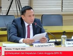 AYP Kandidat Kuat Calon Anggota BPK RI, Ikut Fit and Propert Test, Usung Pentingnya Sinergi DPD RI dan BPK RI