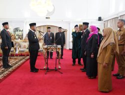 Lantik Pejabat, Gubernur Sulsel: Jabatan Bukan Hadiah Tapi Amanah