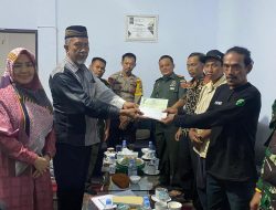 Lagi, Baznas Bone Salurkan Bantuan Bedah Rumah, Sasar Warga Tanete Cina