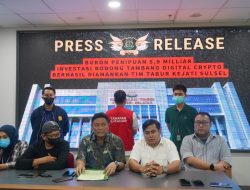 Tim Tabur Kejati Sulsel Tangkap Buronan Kasus Investasi Tambang Digital Bodong