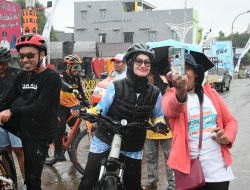 Meriahkan Towuti FunBike, Bupati Indah: Saya Hadir Buka  Hanya Penuhi Janji, Tetapi Karena Hobi
