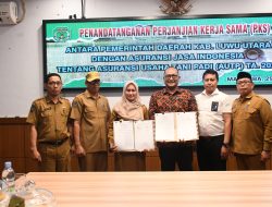 Pemkab Luwu Utara Salurkan Asuransi Pertanian, Sentuh 7 Ribu Ha Sawah