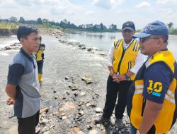 Tinjau Tanggul Jebol Sungai Baliase, Muhammad Fauzi Perjuangkan Anggaran Pusat