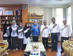Komisioner KPU Terpilih Temui Bupati Luwu Utara, Siap Bersinergi Sukseskan Pemilu 2024
