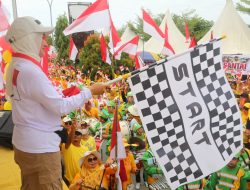 Catat Rekor, Kirab Bendera Merah Putih di Luwu Utara Dihadiri 50 Ribu Warga