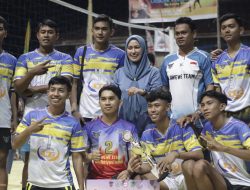 Tuan Rumah Laskar Pelangi Juara Turnamen Bola Voli