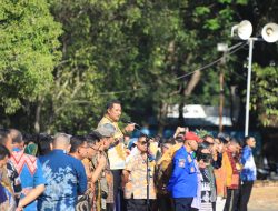 Gelar Apel Pagi, Pj Gubernur Sulsel Bahtiar Sampaikan 3 Instruksi Presiden Joko Widodo