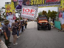 Bupati IDP Lepas Offroades Peserta Event Celebes Over Land 3 Day