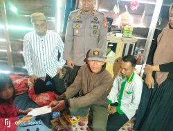 Baznas Bone Bantu Biaya Pengobatan Bocah Aleza di Sijelling