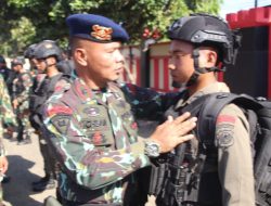Yon C Sambut Delapan Personel Bintara Baru, Ini Pesan Komandan Brimob