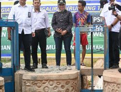 Direktur Irigasi Kementerian PUPR Tinjau Running Test Pembangunan DI Baliase