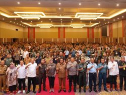 Jelang Pemilu 2024, Pj Gubernur Bahtiar Pimpin Rakor dengan Forkopimda, Forkopimcam, KPU dan Bawaslu se-Sulsel