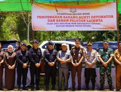 Berkekuatan Hukum Tetapi, Kejari Bone Musnahkan Barang Bukti Detonator dan Bahan Peledak