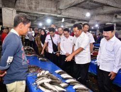 Pj Gubernur Sulsel Kunjungi Pasar Minasa Maupa Gowa, Harga Kebutuhan Pokok Masih Terkendali