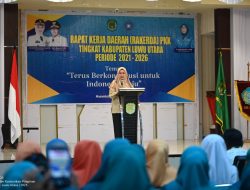 Bupati IDP Buka Rakerda TP PKK Luwu Utara