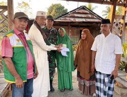 BAZNAS Bone Salurkan Dua Paket Bantuan Bedah Rumah di Kahu