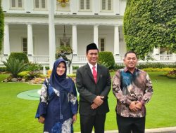 Kades Mappesangka Hadiri Pelantikan Menteri Pertanian di Istana Negara
