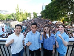 Pendaftar Jalan Sehat 1 Putaran Capai 1.162.000 Orang, Gibran: Terima Kasih Makassar