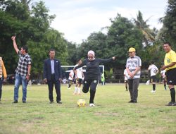 Buka Turnamen Sepakbola Kambisa Cup IV, Bupati IDP: Junjung Tinggi Sportivitas