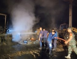Pabrik Gula Arasoe Terbakar, Dua Alat Berat Terbakar, Kerugian Ditaksir Rp1,2 M