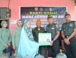 Sambut Hari Juang TNI AD Tahun 2023, Kodim 1407/Bone Korem 141/Tp Gelar Baksos