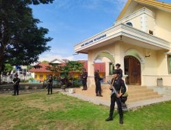 Jelang Natal Dan Tahun Baru 2024, Brimob Bone Tingkatkan Intensitas Patroli Sasar Tempat Ibadah