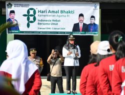 Hadiri Apel HAB Ke 78, Bupati IDP Apresiasi Kemenag Luwu Utara
