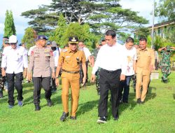 Mentan Amran Kunker di Mappesangka, Komitmen Nyata Wujudkan Swasembada Pangan