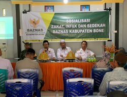 Optimalkan Zakat Pertanian, Baznas Bone Sosialisasi Zakat Sasar Kelompok Tani Kelurahan Mattirowalie