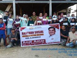 Jumat Berkah, AAS Community Salurkan Bantuan bagi Korban Puting Beliung di Desa Lebbae