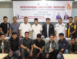 PBSI Bone Sukses Gelar Muskab, H Zainal Terpilih Kembali Pimpin Cabor Bulutangkis di Bone
