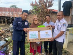 Baznas Bone Salurkan Bantuan Korban Kebakaran di Majang