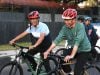 Presiden Jokowi dan Mentan Amran Sarapan dan Sepeda Bareng di Lombok