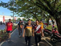 Begini Kemesraan Yasir Machmud dan Andi Asman: Joging Pagi di Stadion Lapatau Bone
