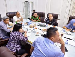 Tim Pengendalian Inflasi Daerah Sulsel Rapat Koordinasi Bersama Prof Zudan Pj Gubernur Sulsel