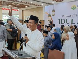 Mentan Andi Amran Sulaiman Salat Idul Adha dan Kurban 88 Ekor