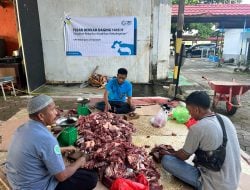 Yayasan Baitul Maal PLN UP3 Watampone Salurkan Daging Qurban